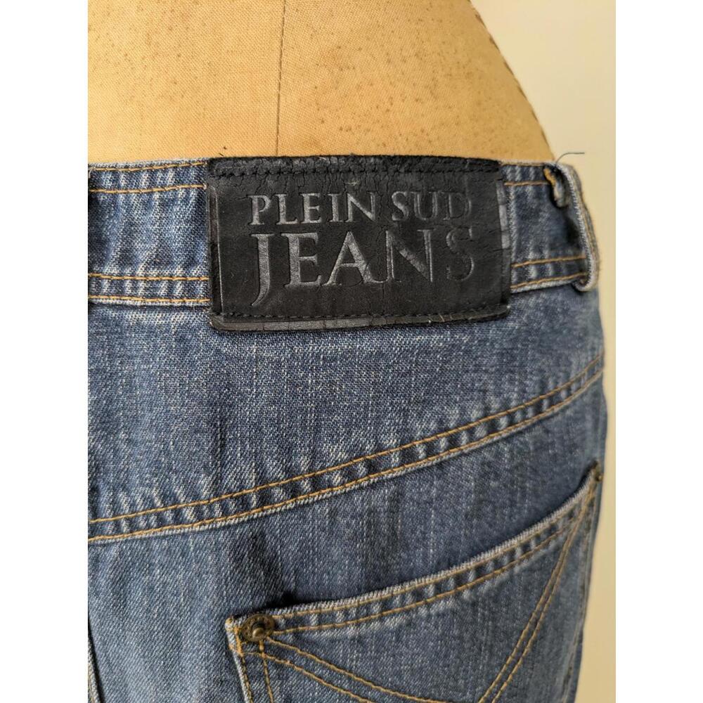 Y2K Plein Sud fringe denim skirt - Picture 5 of 9